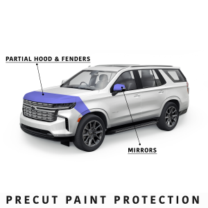 2009-2017 Chevrolet Traverse LS Precut Paint Protection Kit PPF - Partial Hood Fenders Mirrors